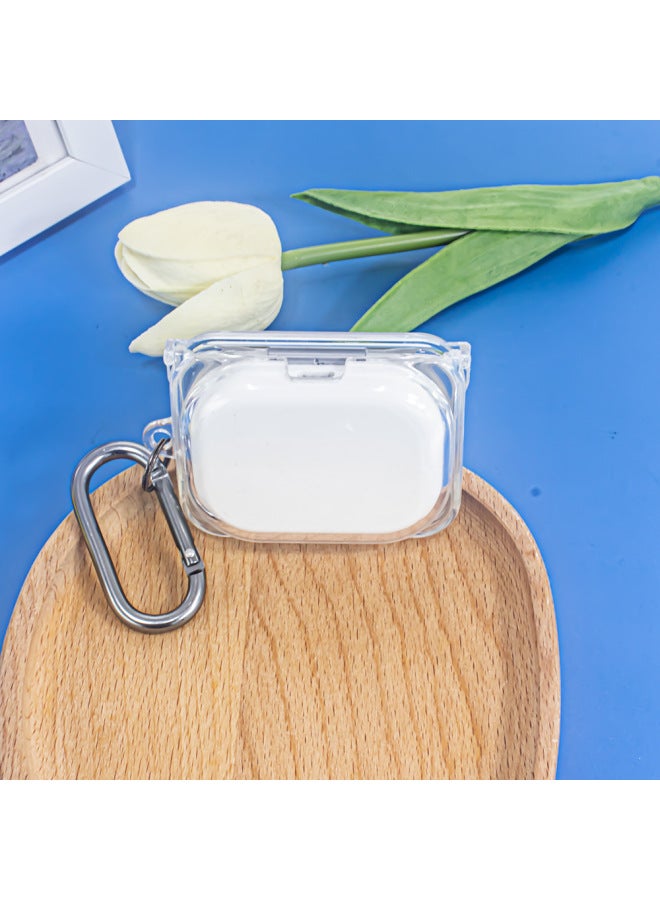 Suitable For Nothing Ear(A) Bluetooth Headset TPU Protective Case Transparent Hard Case Anti-fall And Dust-proof Case Storage-Color:Transparent-Model:D53 - Image 5