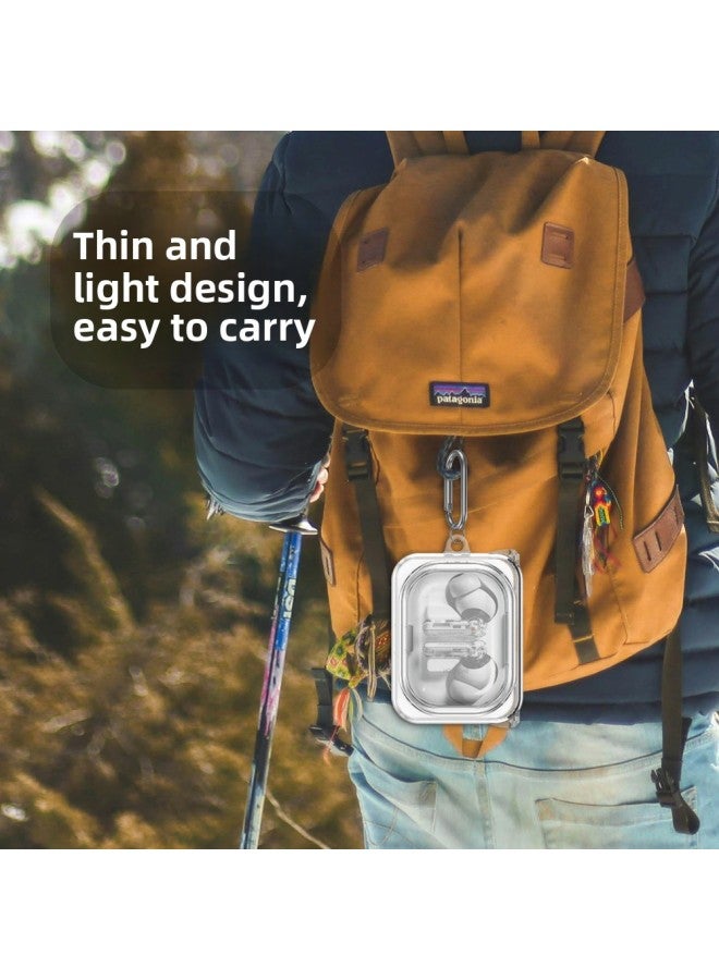 Suitable For Nothing Ear(A) Bluetooth Headset TPU Protective Case Transparent Hard Case Anti-fall And Dust-proof Case Storage-Color:Transparent-Model:D53 - Image 4