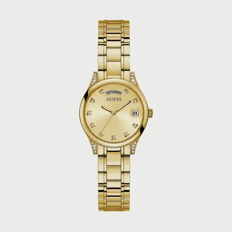 جس Gold Analog Watch for Women