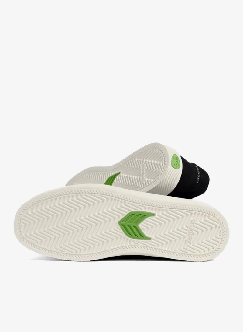 Cariuma  VALLELY Black Suede Steel Grey Logo Sneaker  | Best Price UAE