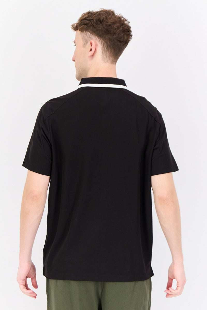 Puma x BMW Motorsport Men Sportswear Fit Outdoor polo Shirt, Black - Image 2