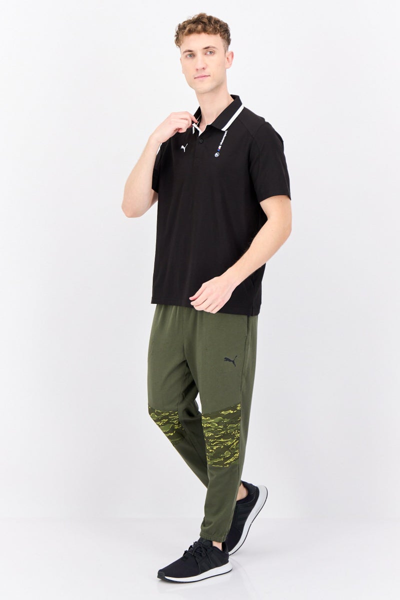 Puma x BMW Motorsport Men Sportswear Fit Outdoor polo Shirt, Black - Image 3