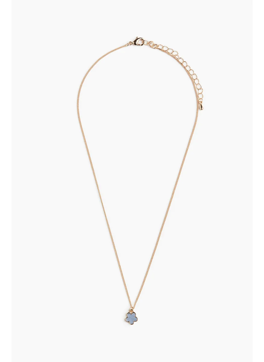 H&M Flower-Pendant Necklace