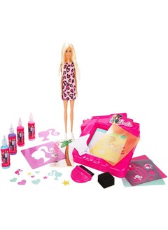 Barbie Barbie Printing Studio Including Barbie Doll with Accessories - BRB-4350-1-FK-FO  - Image 1