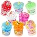 Okaybee Slime Variety Pack Different Textures 8 x 100ml Slimes Kit Include Cloud Clear Butter Slime Slimes Party Favors for Kids Birthday Easter Halloween Boys Girls Gift - Image 2