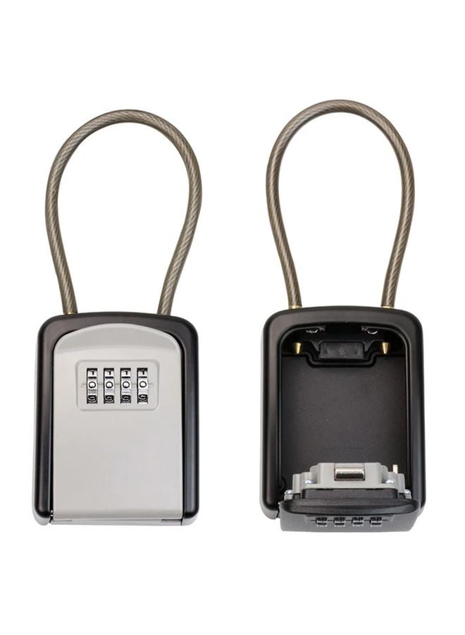Waterproof Key Lock Box 4 Digit Resettable Personalized Code Weatherproof Design 1 Quantity - Image 4