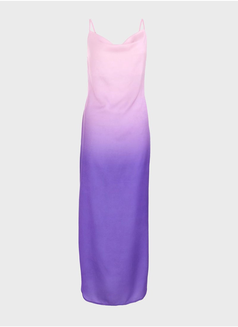QUIZ Ombre Maxi Dress  - Image 3