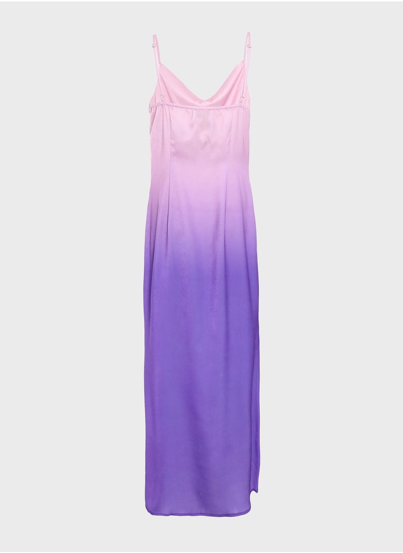 QUIZ Ombre Maxi Dress  - Image 4