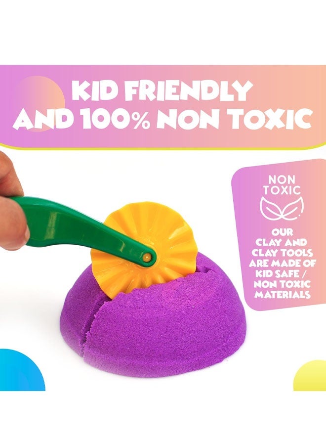 Clay and Play Dough Tools Six Piece Set - Ages 3 & Up  (6pcs) - Image 4