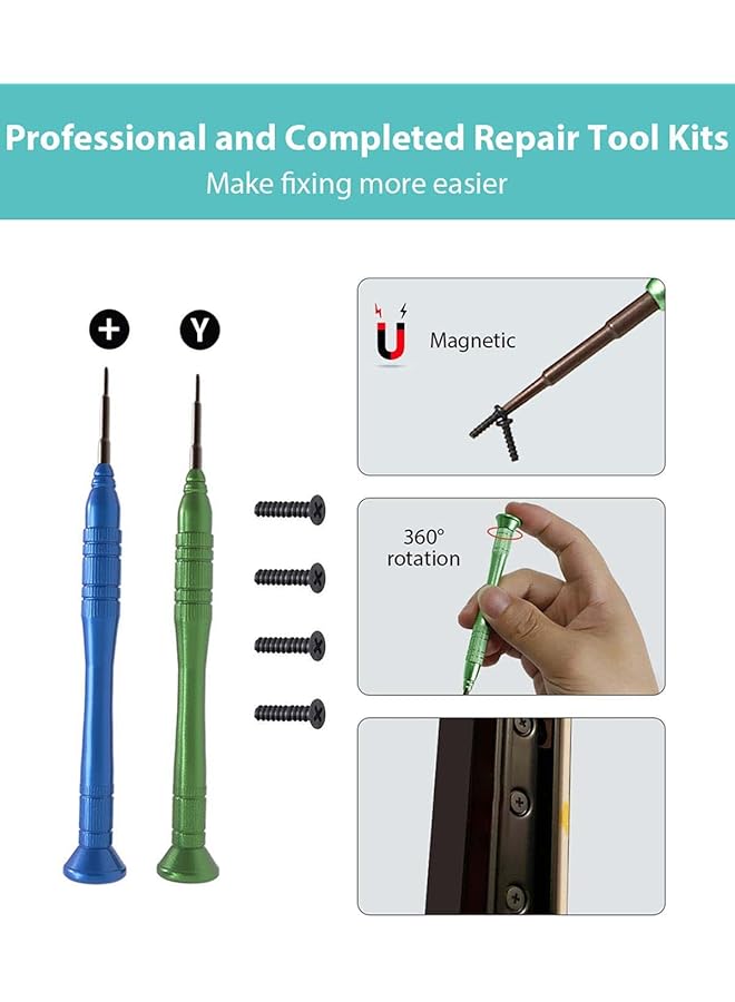 KASTWAVE Kickstand Replacement Part For Nintenndo Switch Back Shell Kickstand Holder Mainframe Back Bracket Repair Tool Kit For Nintenndo Switch Console Made By Metal Strap Buckle Material - Image 4