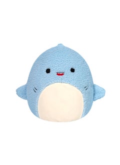 Squishmallows 12 inch Fuzzamallow Medium Plush Davie Blue Shark Officially Licensed Kellytoy Plush Toy Colorful Soft Gift for Kids Girls & Boys Washable Squishy Stuff Toy Multicolor All Age  - Image 1