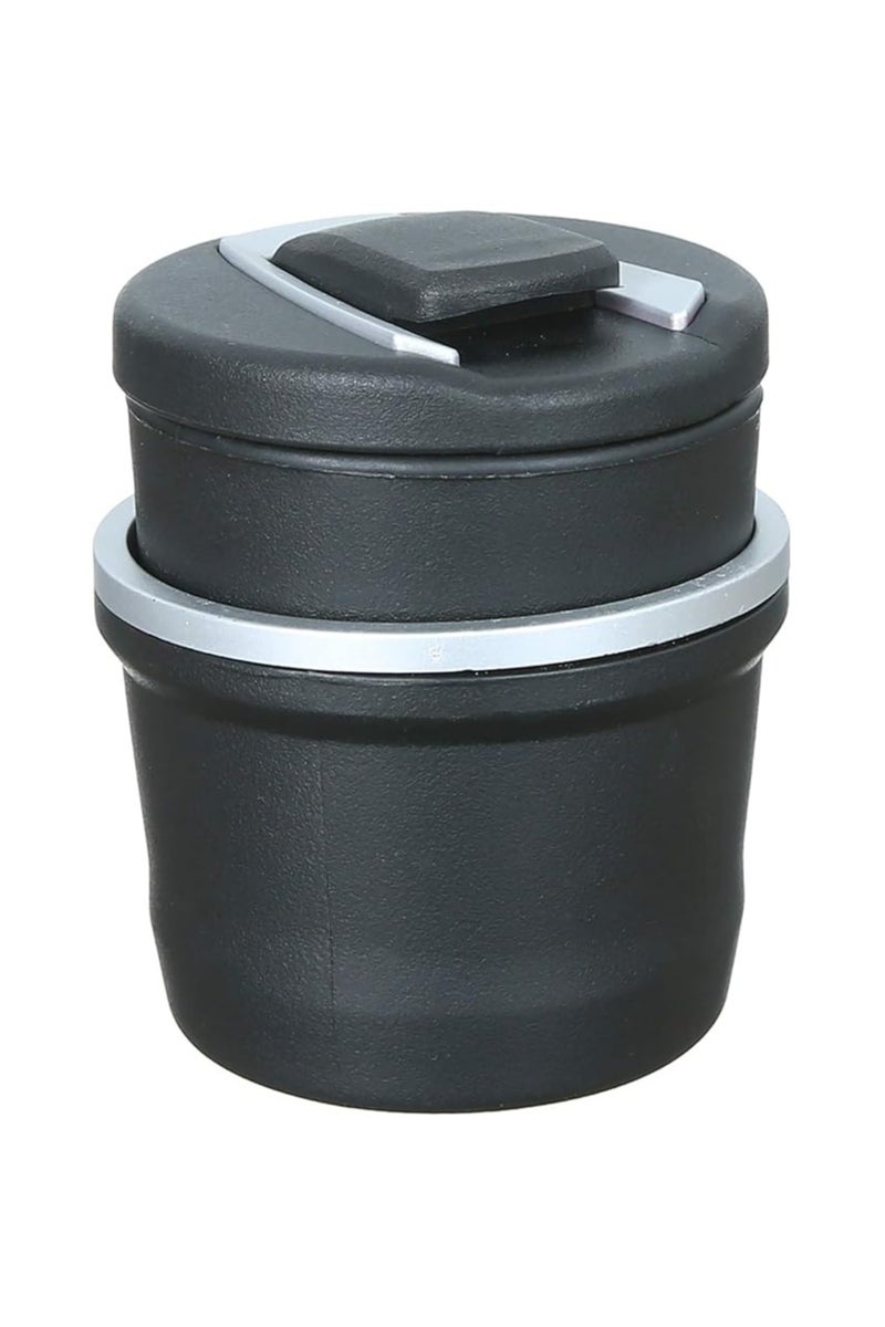 Generic Ashtray For Cars , Portable , Cup Holder Size , Black - Image 1