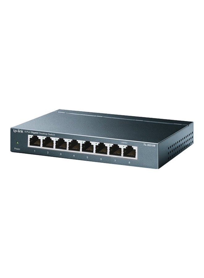 TP-LINK 8-Port Gigabit Desktop Switch TL-SG108 Black - Image 2