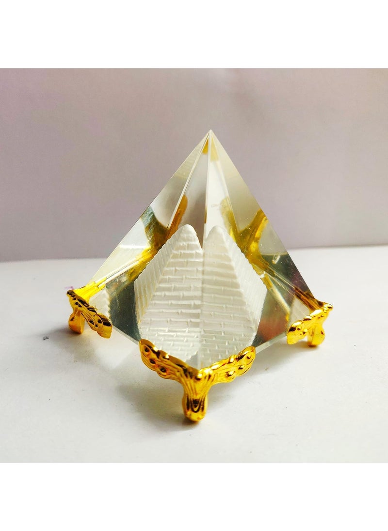 Crazy Sutra Crazy Sutra Feng Shui Power Combo Education Tower with Crystal Pyramid Best for Positive Energy Prosperity Success Career and Luck  - Image 2