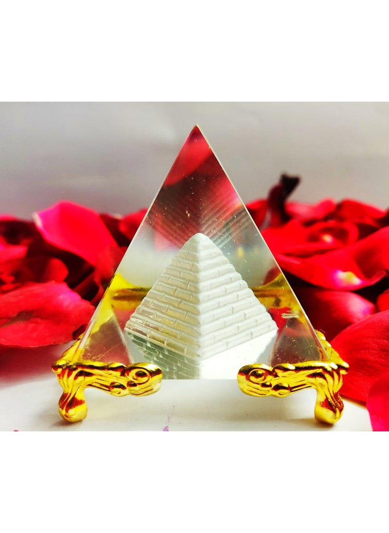 Crazy Sutra Crazy Sutra Feng Shui Power Combo Education Tower with Crystal Pyramid Best for Positive Energy Prosperity Success Career and Luck  - Image 3