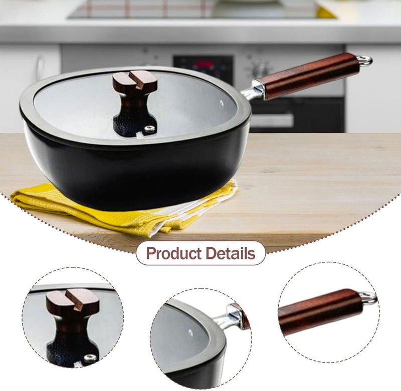 Anti slip Frying Pan Iron Milk Pan Nonstick Gift Portable Cooker Lightweight Soup Pot Saucepan for Kitchen Household Vegetable Stew, 24cm Fast warehouse picking General purpose premium build Integrated practical design Medium weight Pre-stock well-packed goods Cost effective upgraded craftsmanship Compact design Local market compliant trusted quality Durability enhanced Slow wear optimized quality General standard crafted Multi-budget available picks Multi usage Multi-style matching design Domestic distribution ready Trendy natural tone options Low wear optimized design Reliable durability Dispersed regional warehouses Long term use design Detachable clean General compatible practical design Regular scheduled transit Worldwide simple practical design - Image 5
