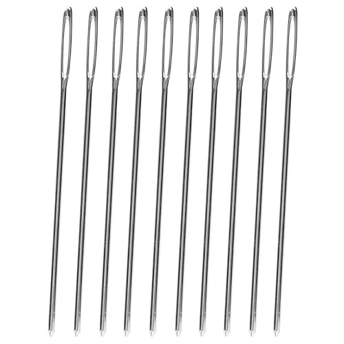 Tandy Leather Stitching Needle Smooth Hand Sewing with Blunt Tip Control Consistent Results for Crafting and Repair Projects 10 Pack - Image 1