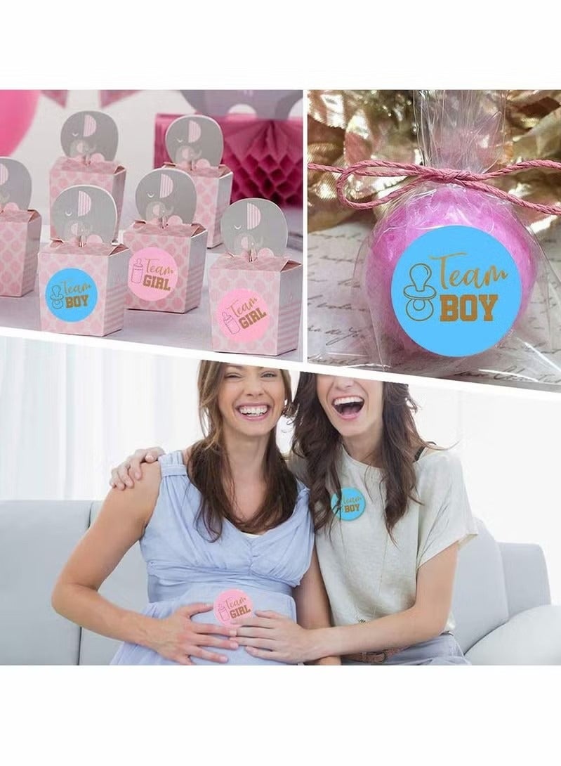 ملصقات الكشف عن  ، ملصقات ملصقات الأطفال 48 قطعة مع ملصقات حرف بريق ذهبي ملصقات فريق الصبي وفتاة الفريق لزينة استحمام الطفل وألعاب الحفلات التي تكشف عن ا - Image 4