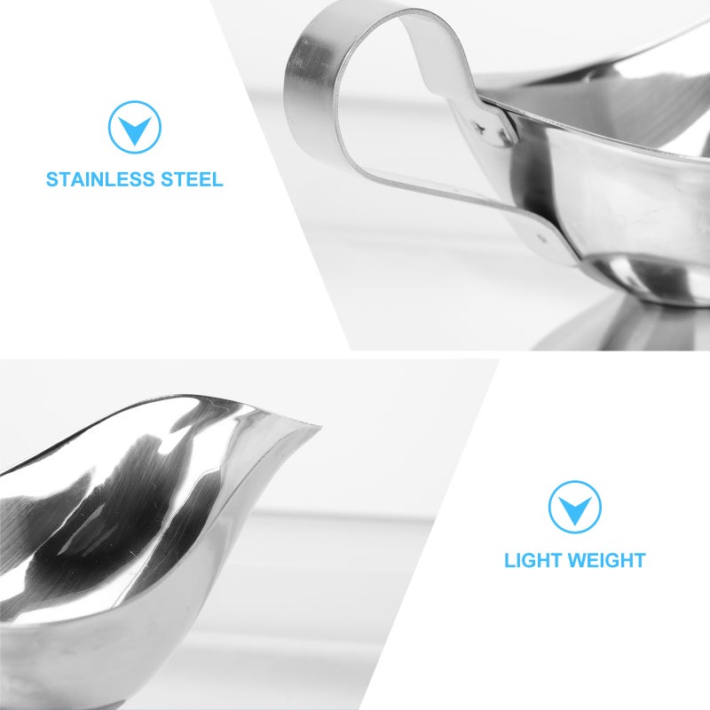 1Pc Stainless Steel Saucer Seasoning Cup Restaurant Sauce Cup ( ) - Image 5