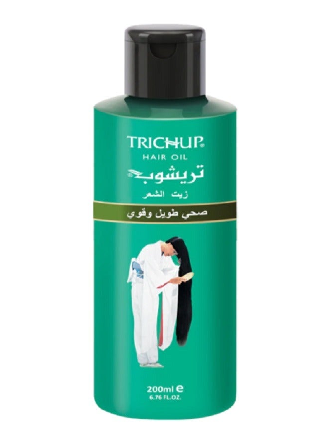 Trichup Healthy Long And Strong Hair Oil 200ml - Image 2