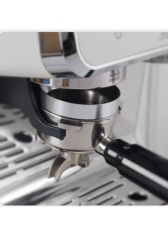Generic 58mm Coffee Distribution Ring with Magnet – Strong Stability & Precise Brewing in an Attractive silver Color  - Image 2