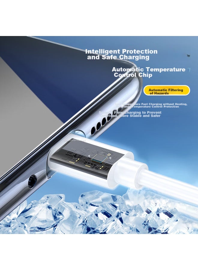 trendsetter Suitable For Iqoo Data Cable, 120w Charging Cable, 6a Fast Charging, For Aike 13/12pro/10/9/8/neo10/9spro+/8/7/pro/z8 Phones, Pd Flash Charging Cable - Image 5