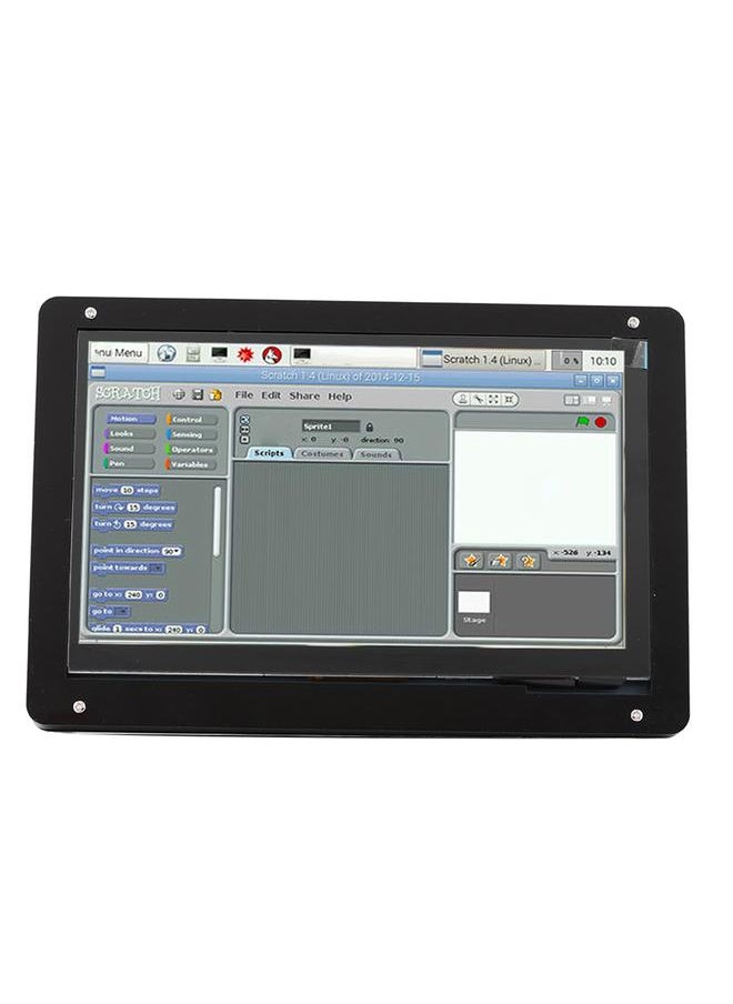 Thoraya Solid Case for Raspberry Pi Stable Support Metal Bracket Shell for Raspberry Pi with 7in Screen  - Image 4