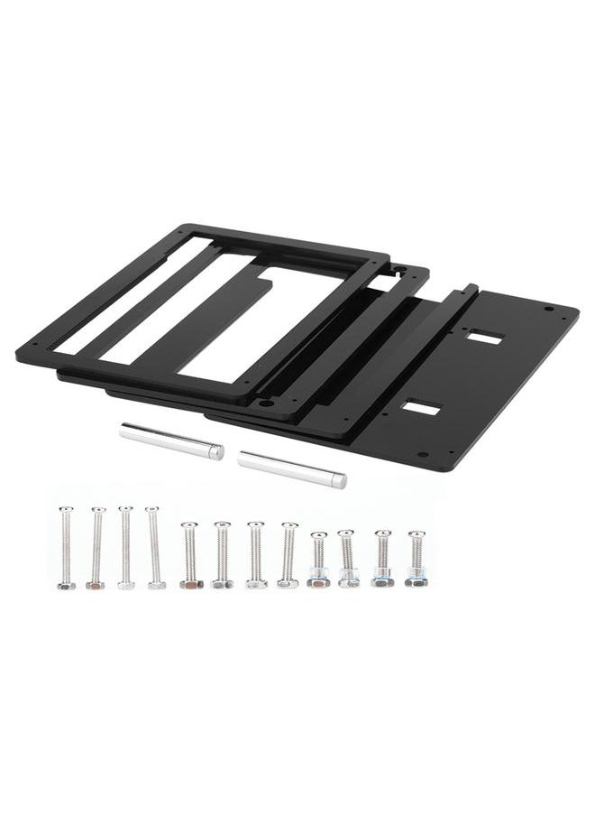 Thoraya Solid Case for Raspberry Pi Stable Support Metal Bracket Shell for Raspberry Pi with 7in Screen  - Image 1