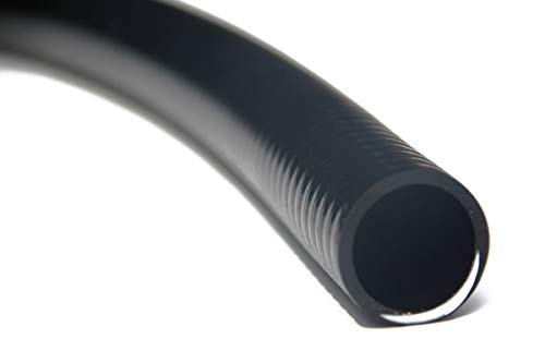 Sealproof Flexible PVC Pipe 1-1/2 Inch Dia Hose 50 FT Length, Black Tubing, Schedule 40, Premium Quality Made in USA - Image 2