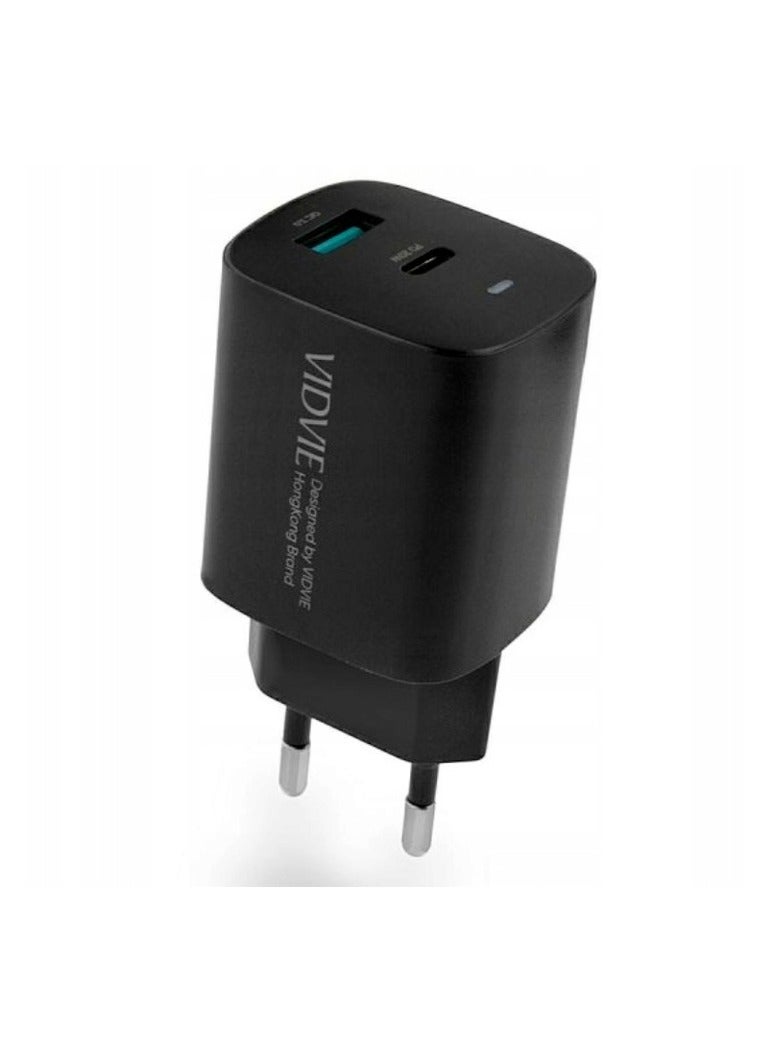 Vidvie USB + Type-C network charger + Type-C cable - Image 1