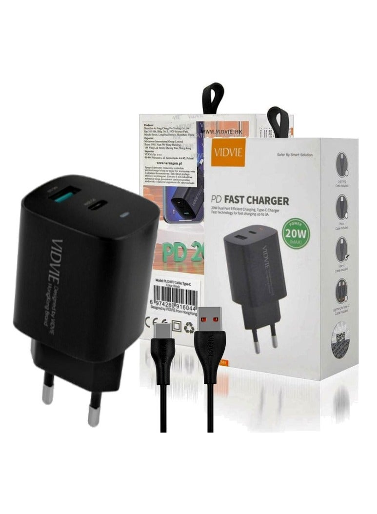 Vidvie USB + Type-C network charger + Type-C cable - Image 5