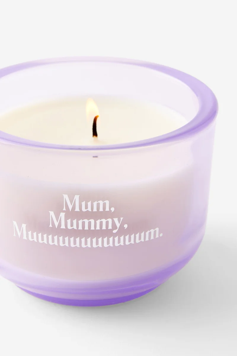 Typo Check Out Candle