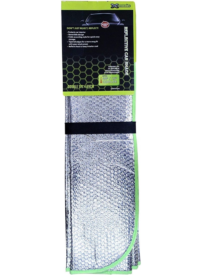 Xcessories Sunshade Silver Double Large Jy-f002
