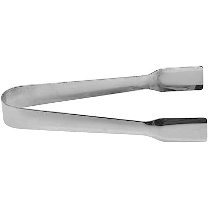KNP Steel Sugar Tong A Steel Sugar Tong Is A Small Specialized Kitchen Tool Used For Handling Sugar Cubes Or Other Small Condiments Such As Ice Cubes Lemon Slices Or Small Garnishes - Image 2
