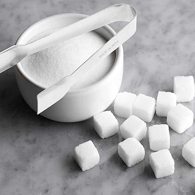 KNP Steel Sugar Tong A Steel Sugar Tong Is A Small Specialized Kitchen Tool Used For Handling Sugar Cubes Or Other Small Condiments Such As Ice Cubes Lemon Slices Or Small Garnishes - Image 1