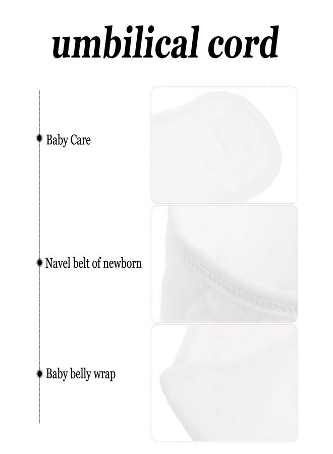 Healifty 10Pcs Infant Belly Bands Baby Belly Button Band Cotton Infant Abdomen Umbilical Cord Newborn Waist Support Band Navel Warm Cover - Image 3