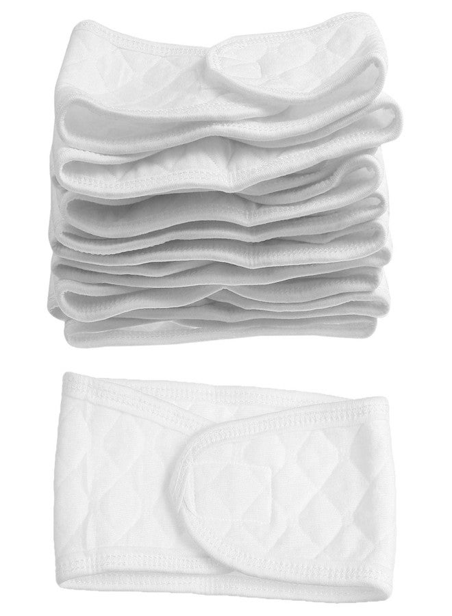 Healifty 10Pcs Infant Belly Bands Baby Belly Button Band Cotton Infant Abdomen Umbilical Cord Newborn Waist Support Band Navel Warm Cover - Image 1
