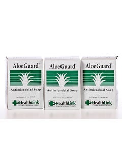 Healthlink AloeGuard 7720 Moisturizing Antimicrobial Soap 800ml Wall Refill Aloe Vera Infused PCMX Floral Scent 3Pack