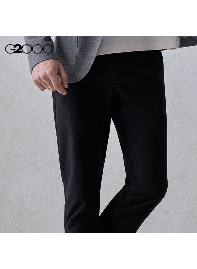 G2000 Men's Autumn Winter Cotton Stretch Skin-friendly Slim Casual Pants - Image 2