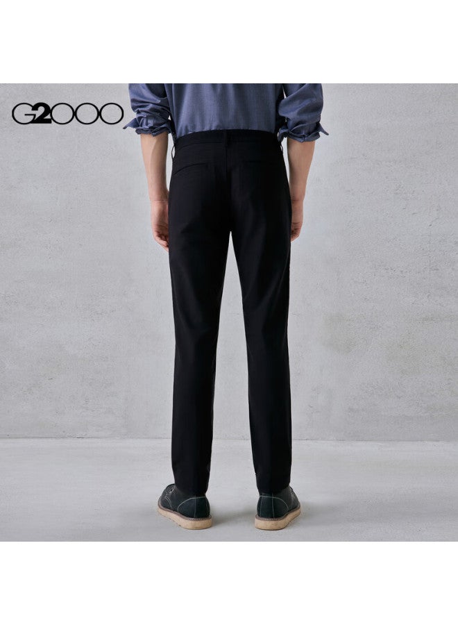 G2000 Men's Autumn Winter Cotton Stretch Skin-friendly Slim Casual Pants - Image 1