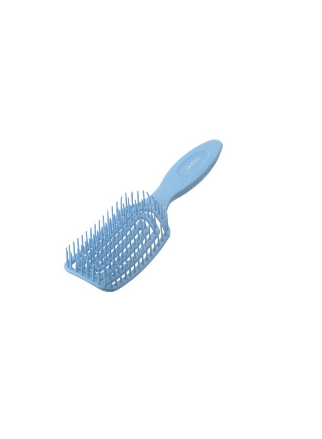 Dompel Silicon Brush Long Hair & Extension / Blue - Image 4