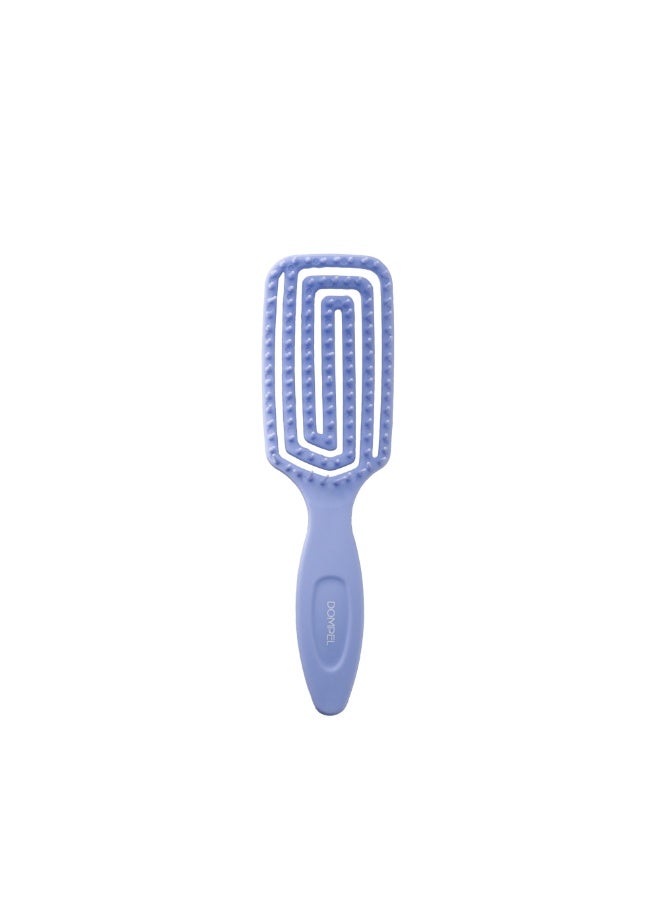 Dompel Silicon Brush Long Hair & Extension / Blue - Image 1