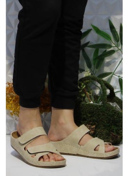 Fort 1801 Mulex Beige Com Anatomical Com able Women's Slippers  - Image 4