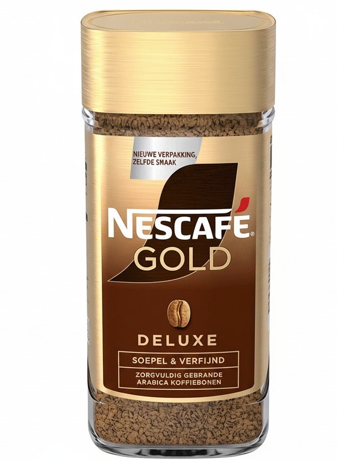 Nescafe Gold Instant Coffee Deluxe, 200grams Single