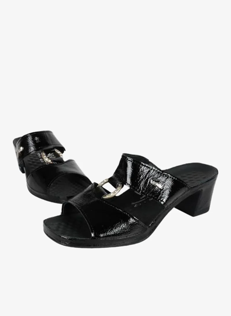 Vital Black 148-1045 Vital Ladies Joy - Naplack Sandals 05056 Black for Women | Best Price UAE