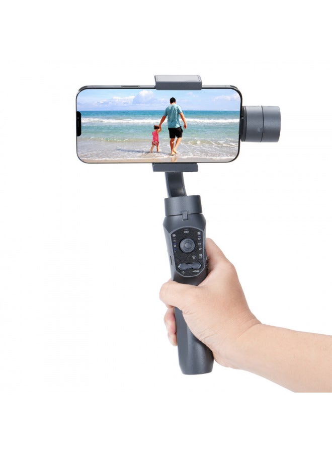 Mobile Phone Three-axis Stabilizer Handheld Gimbal Intelligent Follow-up Anti-shake Balance Steady-up Tripod Follow Target-Color:F10 Three-axis Stabilizer Black (with App + Manual Dual Mode) (exclusively For Retail And Does Not Support Returns)  - Image 3