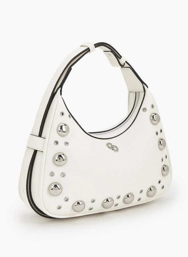 سيليست حقيبة كتف مرصعة بسحاب إغلاق