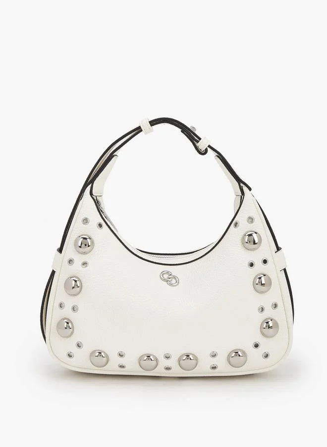 سيليست حقيبة كتف مرصعة بسحاب إغلاق