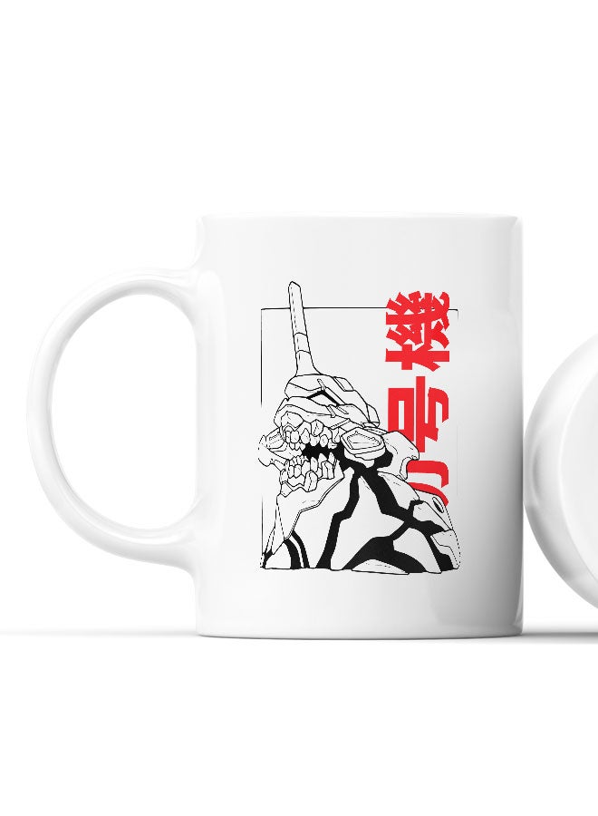 LIT Neon Genesis Evangelion Mug Neon Genesis Evangelion Mug for Coffee Unit 01 Gift Mug Evangelion Unit 01 Anime Character Fan- - Image 2