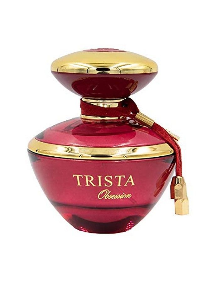 Dumont Trista Obsession Pour Femme (100Ml) Eau De Parfum Perfume Body Spray For Women Girls Her Long Lasting Cologne With Rosebuds Jasmine Pear White Cedarwood Musk Feminine Scent - Image 2